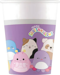 Хартиени чаши Squishmallows 8 бр Хартиени чаши Squishmallows 8 бр