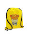 Koupakoupa Basket Net KP_34711 Gym Bag Bb Yellow Sports Backpack For Gym