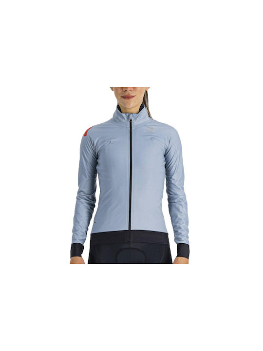 Sportful Tricou De Ciclism Mânecă Lungă Pentru Femei Albastru