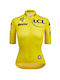 Santini Women's Short Sleeve Cycling Jersey Yellow