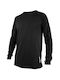 Poc Essential Tricou De Ciclism Munte Mânecă Lungă Negru