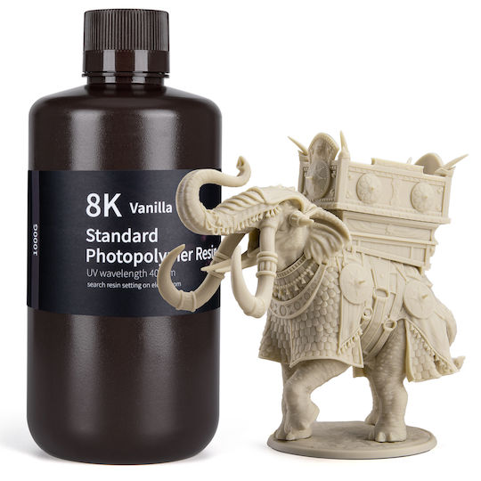 Elegoo Resin για 3D Printer Διάφανο 1kg