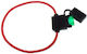 Topelcom Sonstige Elektronik Sicherungshalter 12AWG 2.5mm² 35cm S1038-3 01.029.0033