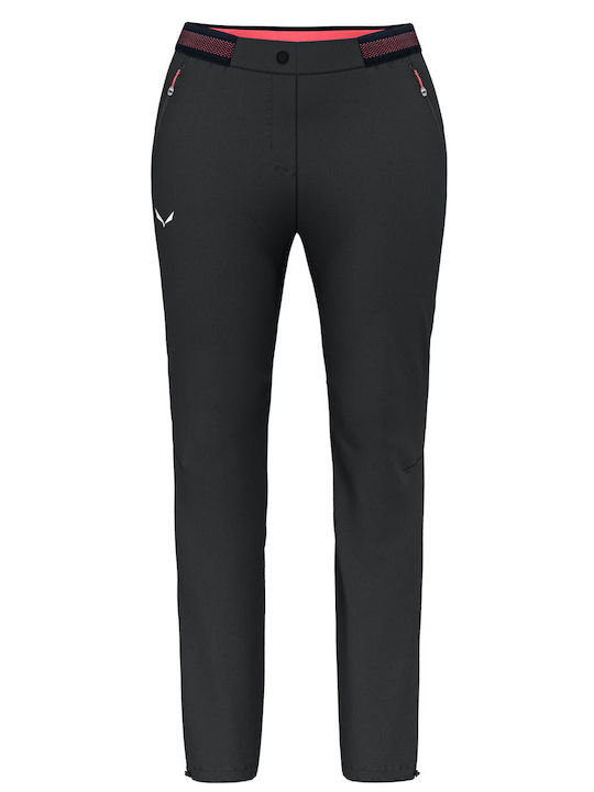 Salewa Durastretch Pantaloni lungi de drumeție pentru femei Negru