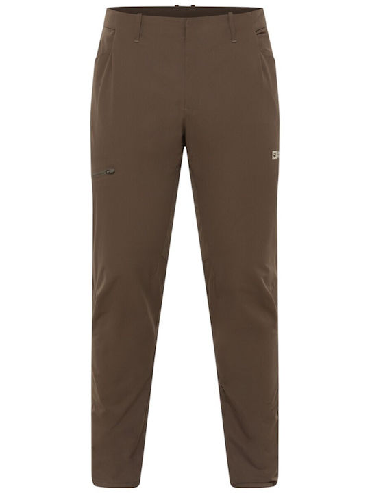 Jack Wolfskin Pantaloni lungi de drumeție pentru bărbați maro