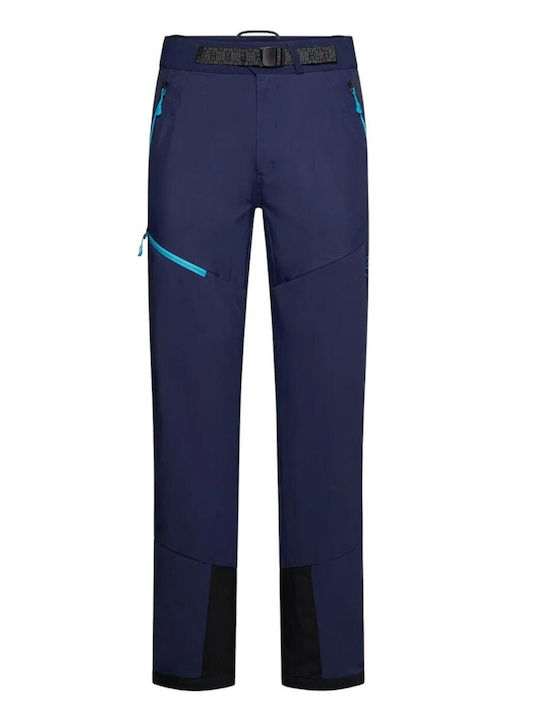 La Sportiva Pantaloni Lung De Drumeție Pentru Bărbați Albastru