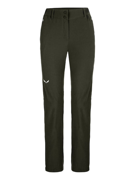 Salewa Durastretch Pantaloni Lung De Drumeție Pentru Femei Khaki