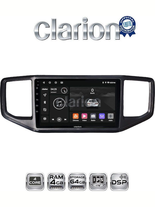 Clarion Car Audio System for Volkswagen Amarok 2017 > 2021 Bluetooth USB WiFi GPS Apple CarPlay Android Auto