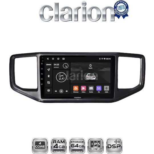 Clarion Ηχοσύστημα Αυτοκινήτου για Volkswagen Amarok 2017 > 2021 (Bluetooth/USB/WiFi/GPS/Apple-Carplay/Android-Auto)