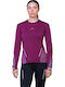 Bluza Damă Sport Uscare Rapidă Burgundia
