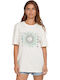 Damen T-shirt Weiß