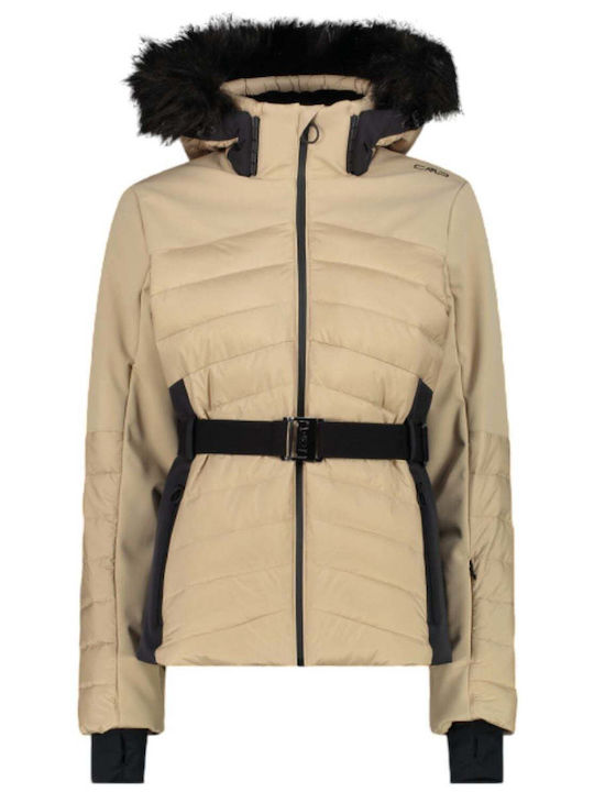 CMP 34W4436F-A435 Women's Ski & Snowboard Jacket Beige