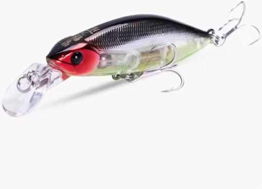 Kingdom Slow Sinking Pencil Noise Artificial Bait Minnow 7cm 12g 006