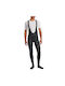 Sportful Pantaloni De Ciclism Impermeabili Pentru Bărbați Cu Bretele Negri