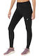 Road Winter Running Women's High Waist Black Leggings