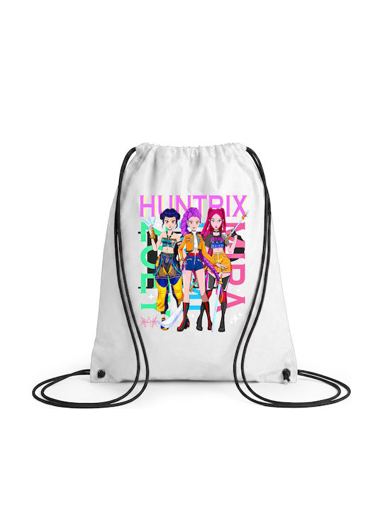 Digital Place K-pop Demon Hunters Детска Раница Бяла 42x34см