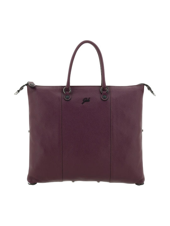 G3 Plus Size F/W 26-27 Leather Women's Bag Shopper Backpack Purple