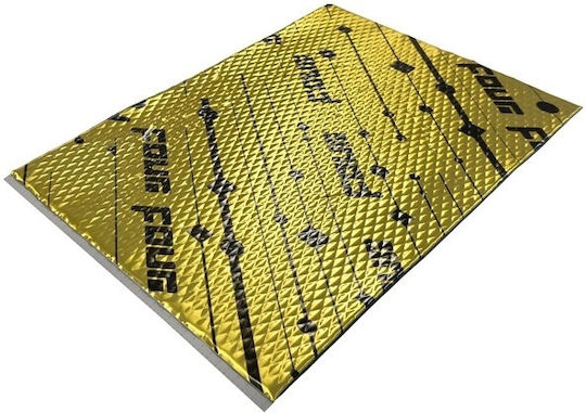 Four Connect Solo-basemat Izolare fonică auto Vibroabsorbant 4.5 Mm 500 X 370 Mm 1 Foaie