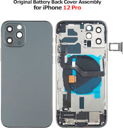 Заден капак на батерията в комплект Iphone 12 Pro *grade C* Заден капак на батерията в комплект Iphone 12 Pro *grade C*
