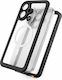 Eiger Magsafe 360 Full Body Case Iphone 17 Waterproof Ip68 Drop-test 2m Black Transparent