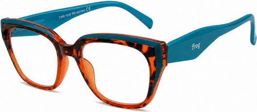 Frog Optical Reading Glasses +2.00 in Orange Colour