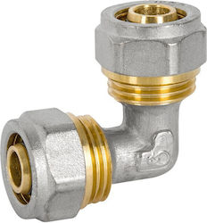 Pex-al-pex Chrome Elbow 25*20 Double D25*20.elbow-2