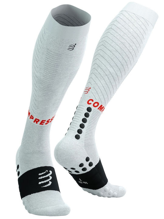 Compressport 2.0 Recovery Αθλητικές Κάλτσες Λευκές