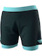 Pantaloni scurți sport pentru femei Albastru marin