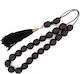 Kompologadiko Scented Worry Beads with 21 Beads with Tassel Black