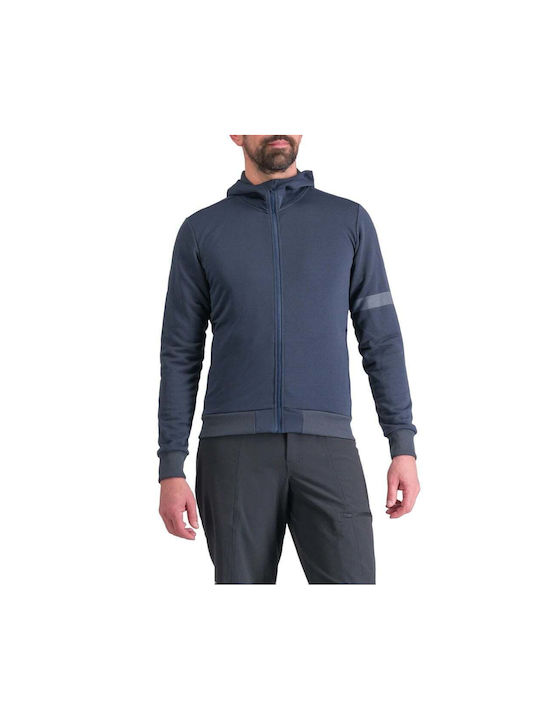 Sportful Tricou De Ciclism Mânecă Lungă Pentru Bărbați Albastru