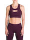 Bustier sport pentru femei Burgundy