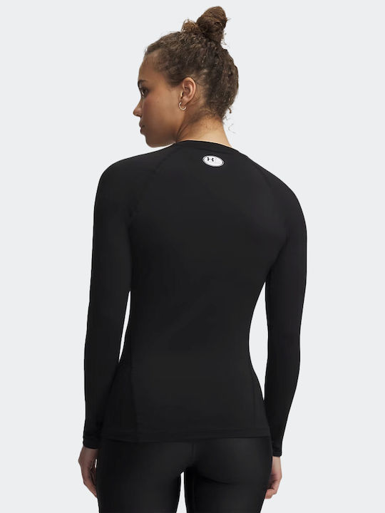 UA Hg Authentics Women's Long Sleeve Black