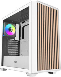Darkflash DS900WD Midi-Turm Computergehäuse Weiß