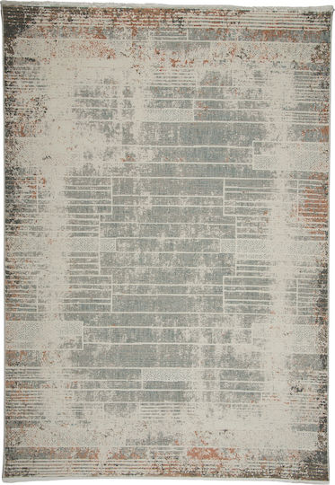 ArteLibre Cadonne Jg 56a-Beige L Grey Rectangular Beige Rug 160x230cm