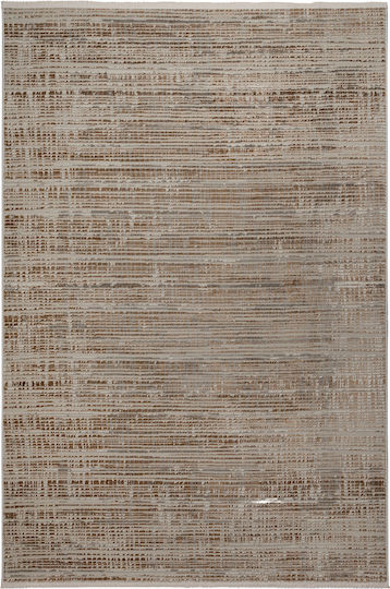 ArteLibre Savoir Hl 01a-Grey L Brown Rug Rectangular Grey 160x230cm