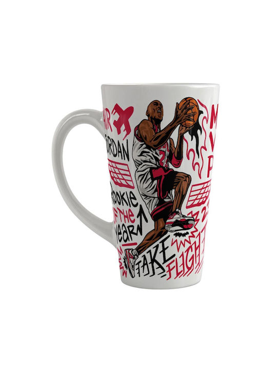 Koupakoupa Jordan Ceramic White Mug 450ml