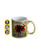 Koupakoupa Catzilla Ceramic Mug Gold 330ml