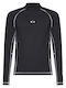 Oakley Tricou de Protecție Solară cu Mâneci Lungi pentru Bărbați Negru