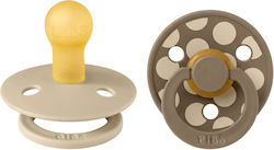 Bibs Colour Studio Pacifiers Rubber Ivory/Dark Oak 2 Pieces Bibs Colour Studio Pacifiers Rubber Ivory/Dark Oak 2 Pieces