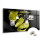 Magnetische Pinnwand Lime Ein Magnet 120x60