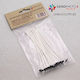 Waxed Cotton Wick N8 15cm Set 10pcs Candle Making