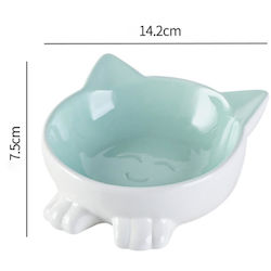 Animal Ceramic Food Bowl 200ml 14.2x7.5cm