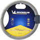 Michelin Michelin Auto Lenkradabdeckung Synthetisch Graue mit Schwarzer Naht