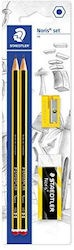 Staedtler Creioane Set Gumă-ascuțitoare HB Noris 120 120 Sbk-1