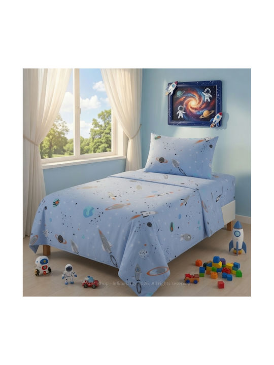 Casa Colori Kinderbettlaken Einzeln Mit Gummizug Baumwolle Kinder 100x200cm