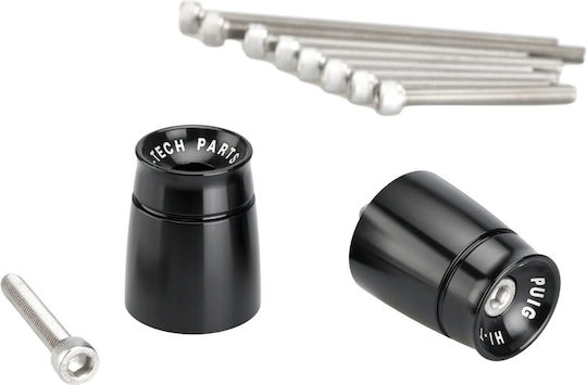 Puig Sport Lenker-Gegengewichte Für Suzuki Yamaha 40mm Schwarz