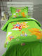 Sunshine Single Cotton Cotton/Satin Sheets Set 180x260cm