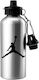Water Bottle Basketball 500ml Silver