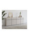Alfere 100 Holz Sideboard mit Schubladen Kaschmir 225x40x78cm
