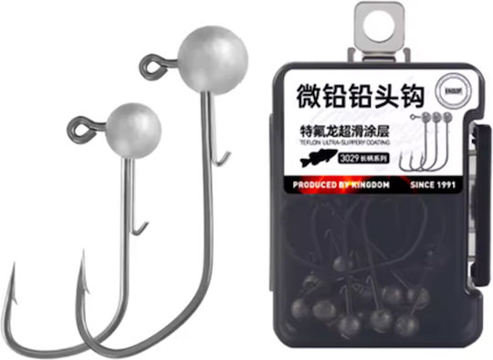 Kingdom Long Jig Head Hooks 1.2gr